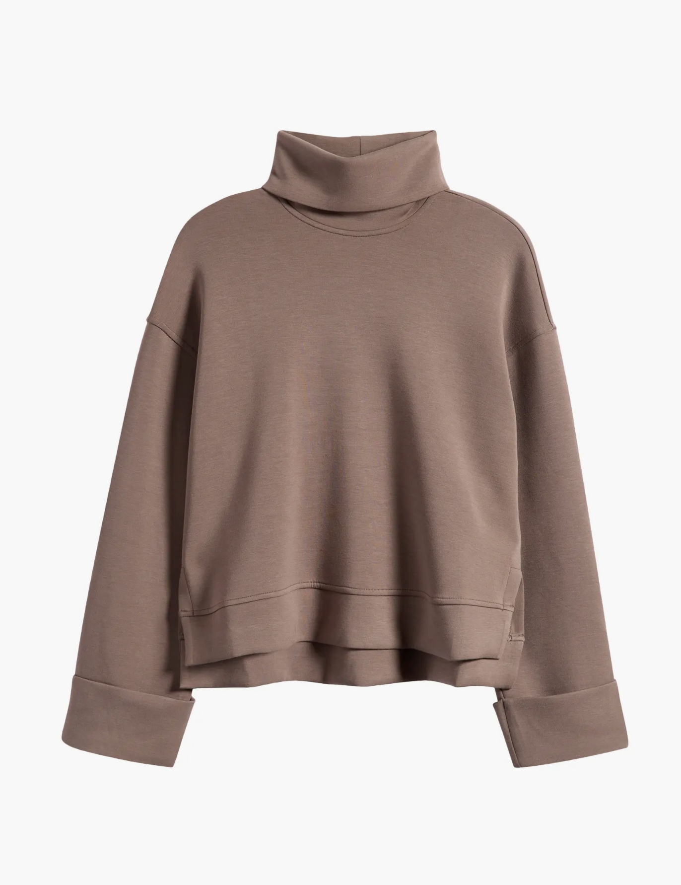 AIR ESSENTIALS CROPPED TURTLENECK