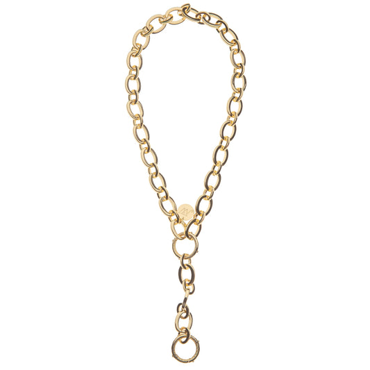 JW LARIAT MULTI-STYLE CHUNKY LINK CHAIN