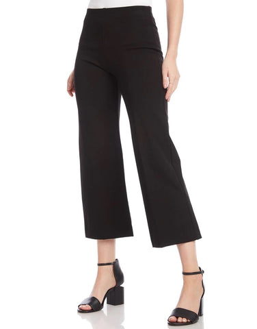 WIDE LEG CROPPED PANTS