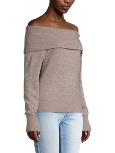CASHMERE BARDOT SWEATER
