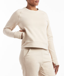 LUXE FLEECE CREW