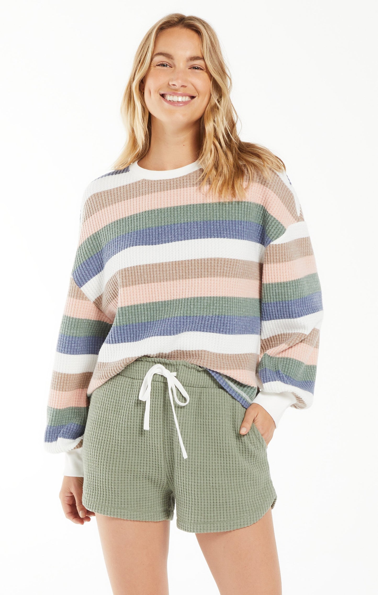 SEDONA STRIPE L/S TOP