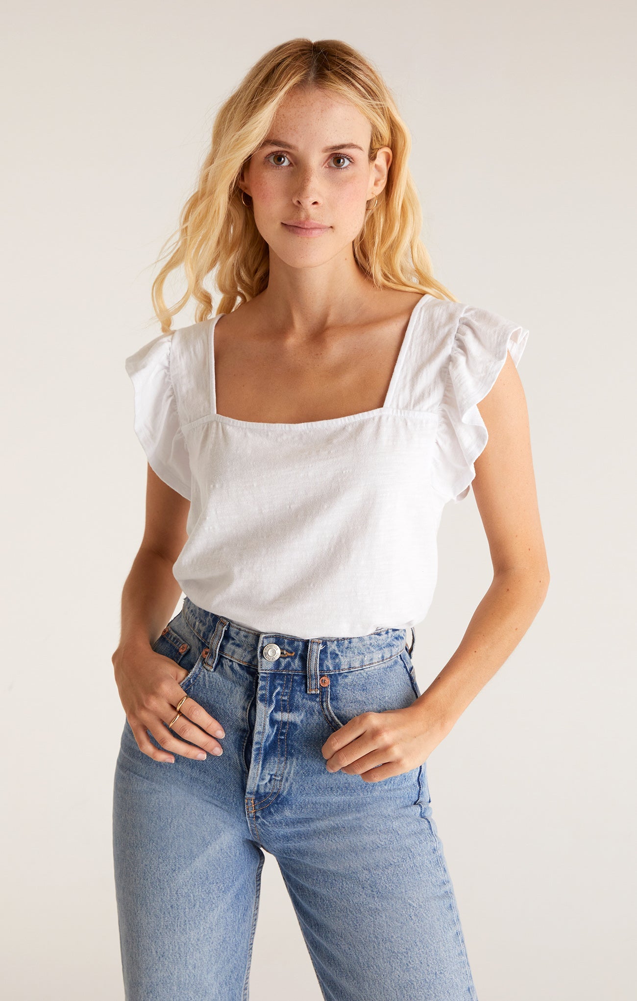 MARLEIGH SLUB TOP