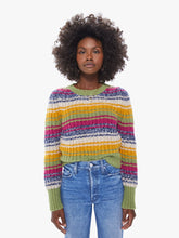 Load image into Gallery viewer, INSET PUFF SLEEVE JUMPER CROP
