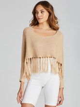 Load image into Gallery viewer, FRINGE PONCHO
