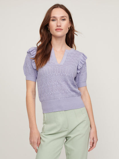 KIZZY SHORT SLEEVE SWEATER