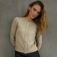 Load image into Gallery viewer, vintage baby cardigan w/ jewel
