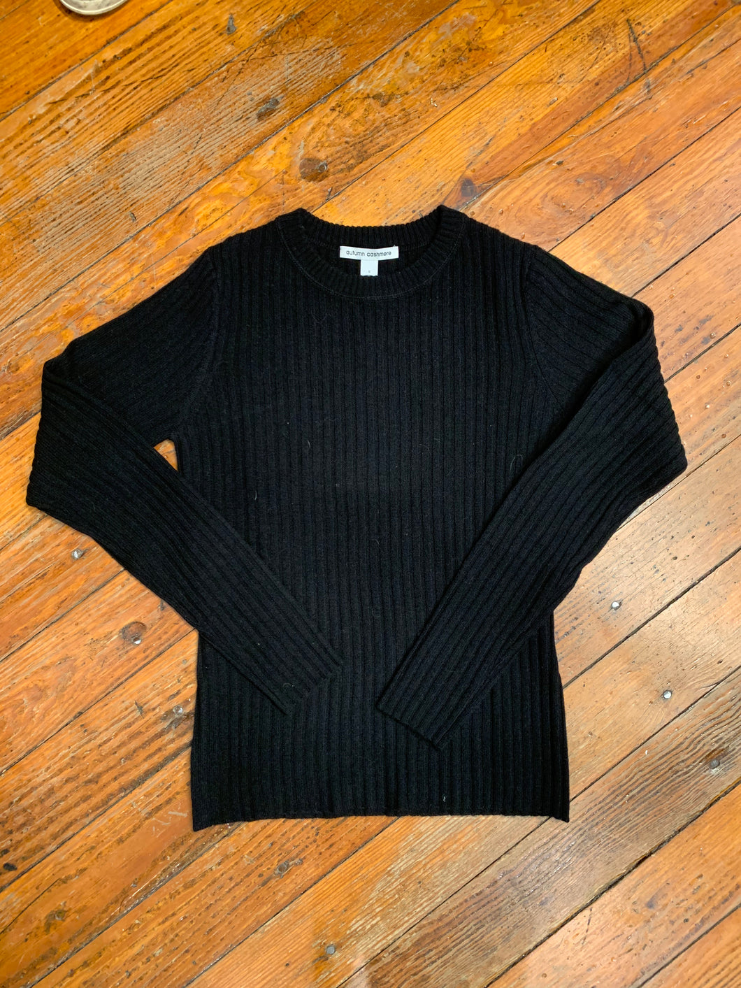 RIB CREW SWEATER