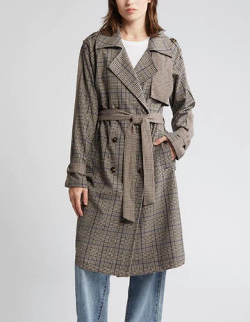 SHINELY TRENCH COAT