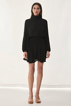 Load image into Gallery viewer, SHIRRED TURTLENECK DRESS

