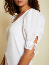 Load image into Gallery viewer, KIMBERLY TIE SLEEVE TEE
