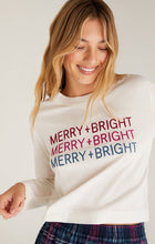 Load image into Gallery viewer, MERRY &amp; BRIGHT L/S TEE
