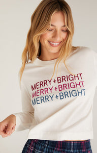 MERRY & BRIGHT L/S TEE