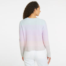 Load image into Gallery viewer, SHAKER OMBRE STRIPE CREW SWEATER
